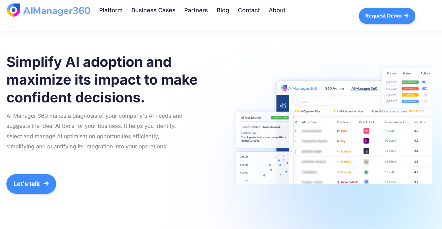 AI Strategy & Conversational Intelligence - AImanager360